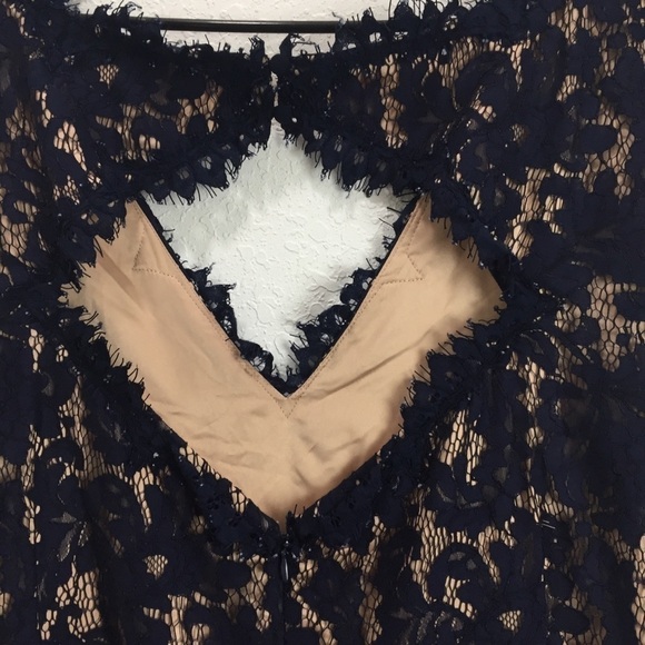 Eliza J Sleeveless Lace Bodice Trumpet Formal Gown - Picture 14 of 16